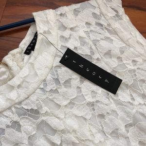 Theory Women's White Short Dress 2